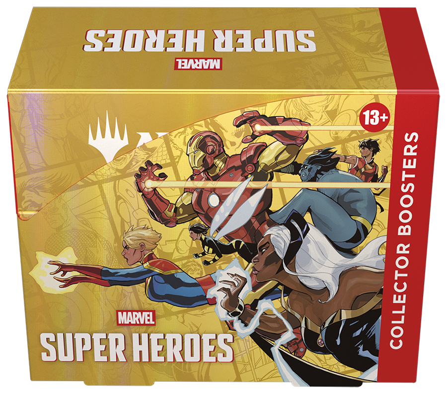 Magic: The Gathering® | Marvel Super Heroes Collector Booster Display