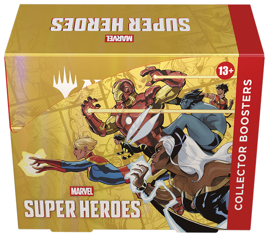 Magic: The Gathering® | Marvel Super Heroes Collector Booster Display