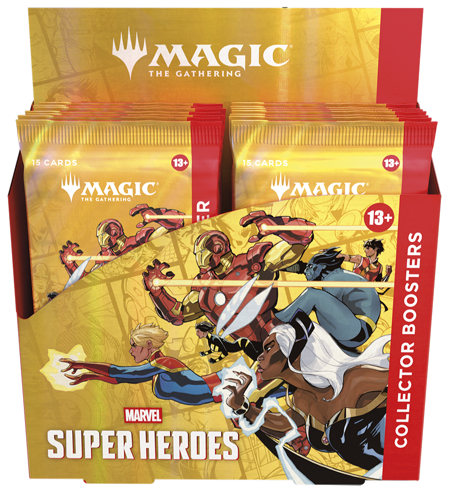 Magic: The Gathering® | Marvel Super Heroes Collector Booster Display
